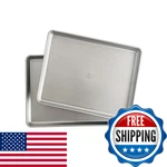 Usa Pan Global Nonstick Aluminum Half Sheet Set Of 1912HS-6. Fixed Price $49.28.