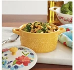 The Pioneer Woman Spring Bouquet 14.4 Oz Mini Casserole Dish Yellow Floral New. Fixed Price $13.99.