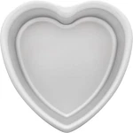 PHT-103 Anodized Aluminum Heart Cake Pan, X Inch. Fixed Price $46.99.