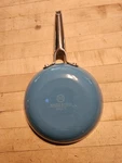 Dansk Mario Batali Collab Cast Iron 7" Turquoise Pan- Unused. Fixed Price $30.00.