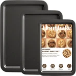 Hongbake Ceramic Baking Sheet Pan Set, Cookie For Oven, Bakeware Sets With. Fixed Price $30.52.