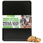 Nutrichef 21.9"X15.8"X1" Non-stick Carbon Steel Mega Bake Pan, Dishwasher Safe. Fixed Price $34.99.