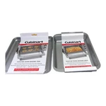 Cuisinart Chef's Classic Non-stick Bakeware Baking Pan & Dish Set Of 2. Fixed Price $26.00.