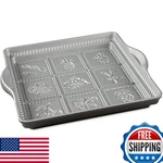 Nordic Ware Cast Aluminum English Shortbread Pan 03237. Fixed Price $44.78.