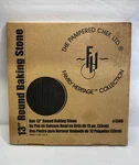 The Pampered Chef Classic Round Pizza Stoneware # 1340 Made In Usa. Fixed Price $31.50.