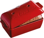Emile Henry Burgundy Bread Loaf Baker, 11.02 X 5.12 4.72IN, 345504H, New Other. Fixed Price $60.00.