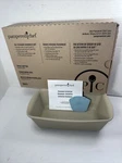 Pampered Chef Stone Bread Loaf Pan 100221 Baking Dish Nib. Fixed Price $56.99.