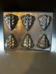 Wilton Mini Christmas Tree Cake Pan 2105-1779 With 6 Molds Vtg. 1984. Fixed Price $10.50.