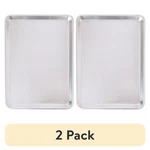 Nib Nordic Ware Naturals Aluminum Baking Sheet 18X13 Inch, 2 Pack Half Pan. Fixed Price $27.94.