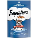 Whiskas Temptations Cat Food Savoury Salmon Dry Bag, 3 Ounce, 12 Per Case. Fixed Price $55.65.