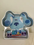 Vintage Wilton Blue's Clues Cake Pan W/decorating Instructions 2003 Metal. Fixed Price $18.95.