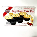 Norpro Angel Food Cake Nonstick Mini Pans 6-LINKED New Open Box. Fixed Price $21.50.