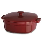 Kitchenaid Streamline Cast Iron 6-QUART Casserole Cookware Various Colors Avail. Fixed Price $91.49.