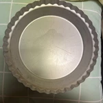 Vintage Wear-ever Fluted Pie Pan/dish 10 3/4 Aluminum No. 2865. Fixed Price $24.00.