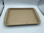 Pc Pampered Chef Family Heritage #010205 Bar Pan Stoneware 8X12 Inside Dimension. Fixed Price $39.99.