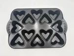 Nordic Ware Heart Tartlette Pan Non-stick Baking Mold Cast Metal Valentines. Fixed Price $25.00.