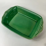 Appolia Casserole Dish French Glazed Ceramic Green Emerald Baking Serving. Fixed Price $60.00.