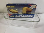 Pyrex Clear Advantage Non Stick Glass Bakeware By Corning New Box Loaf Dish. Fixed Price $19.99.