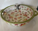 Temptations Seasonal Leaf 3 Qt Baking Dish W/lid Retired New. Fixed Price $44.99.