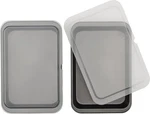 Goodcook Set Of 2 Nonstick Steel 13" X Cake 9", Gray. Fixed Price $32.03.