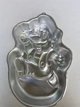 Vtg 1989 Wilton Super Mario Bros Nintendo Aluminum Cake Pan 2105-2989. Fixed Price $47.50.