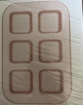 Chefmade Brownie Cake Pan, 6-CAVITY Non-stick Square Muffin Blondie Bakew.... Fixed Price $10.00.