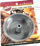 Wilton Angel Food Cake Pans Pound Molds Mini Non-stick Two Piece Round 4.5" X 2". Fixed Price $21.48.