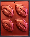 Dora The Explorer Face Wilton Mini Red Cake Jello Browie Pan Mold 2105-6301. Fixed Price $22.95.