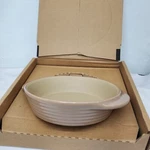 Pampered Chef Mini-baker Taupe #1361, Stoneware Baking Dish. Fixed Price $24.99.