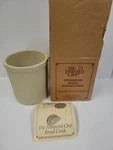 Niob The Pampered Chef Stoneware Bread Baking Crock W/instructions Discontinued. Fixed Price $28.30.