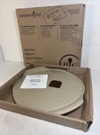 Pampered Chef Medium Pizza Stone #100252 Handles Nib 13IN New Box. Fixed Price $56.99.
