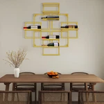 8 Bottles Wine Storage Display Rack Organizer Holder Wall Mounted. Fixed Price $100.41.