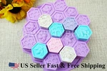 19-HOLE Honeycomb Silicone Diy Handmade Soap Candy Chocolate Cake Cookie Mold. Fixed Price $9.99.