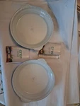 Creo Smartglass: & Ceramic 9.25IN Pie Pan! New Lot Of. Fixed Price $40.00.