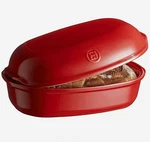 Emile Henry Ceramic Non-stick Dishwasher Safe Artisan Bread Baker Red Burgundy. Fixed Price $139.84.