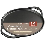 Bakkenmaster Cast Iron Pizza Pan 14 Inch Naturally Pre-seasoned Nonstick. Fixed Price $59.92.