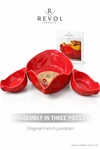 Revol France Elizabeth Everyday Essentials French Chicken Roaster 3-PIECE. Fixed Price $49.99.