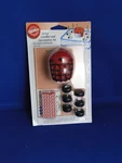 New Vintage Wilton Hockey Candles Decorations Set 2811-8422. Fixed Price $15.00.