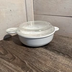 Corning Ware Pyrex Grab It Bowl P-240-B Glass Lid P-240-C Set Large Handle. Fixed Price $29.99.