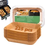 Air Fryer Liners For Ninja Dual, Parchment Paper Disposable. Fixed Price $23.36.