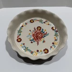 Pioneer Woman Keepsake Floral 9" Stoneware Pie Plate Ruffled Edge. Fixed Price $15.00.