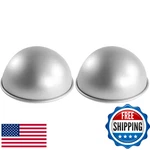 Fat Daddio's PHA-9 Anodized Aluminum Hemisphere Pan, 9"X4.5" Silver. Fixed Price $93.99.
