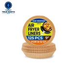 Disposable 9'' Round Parchment Paper Liners For 5-10 Qt Air Fryers 125 Pcs. Fixed Price $19.69.