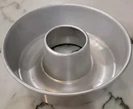 Aluminum Round Ring Pan 6-1/2"JELLO Mold Ice Bundt Cake. One Piece.. Fixed Price $14.99.