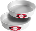 Fat Daddio's Anodized Aluminum Round Cake Pans, 9 X Inch, Set Of 2, Silver. Fixed Price $38.76.