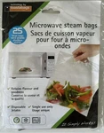 Microwave 25 Pack - Quickasteam Toastabags Healthy Cooking. Fixed Price $5.39.