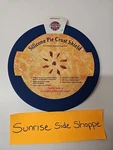 Norpro Reusable Silicone Pie Crust Shield Fits Up To 10" Prevents Burning Spills. Fixed Price $9.99.