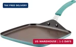 Rachael Ray Cook + Create Nonstick Stovetop Griddle/grill Pan, Square, 11 Inch,. Fixed Price $73.11.