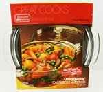 Anchor Hocking Oven Basics Casserole With Cover H1038L 2 Quart 9" New Box. Fixed Price $19.00.