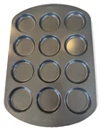 New Wilton Whoopie 12 Cavity Baking Pan Dishwasher Safe Muffin Tops Nwot. Fixed Price $11.99.